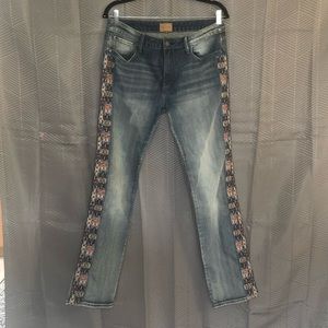 Driftwood Embroidered Jeans